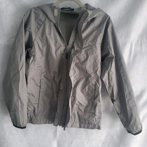 kamik kids lite weight‎ jacket size 8 134 gray unisex hood - Picture 4 of 9